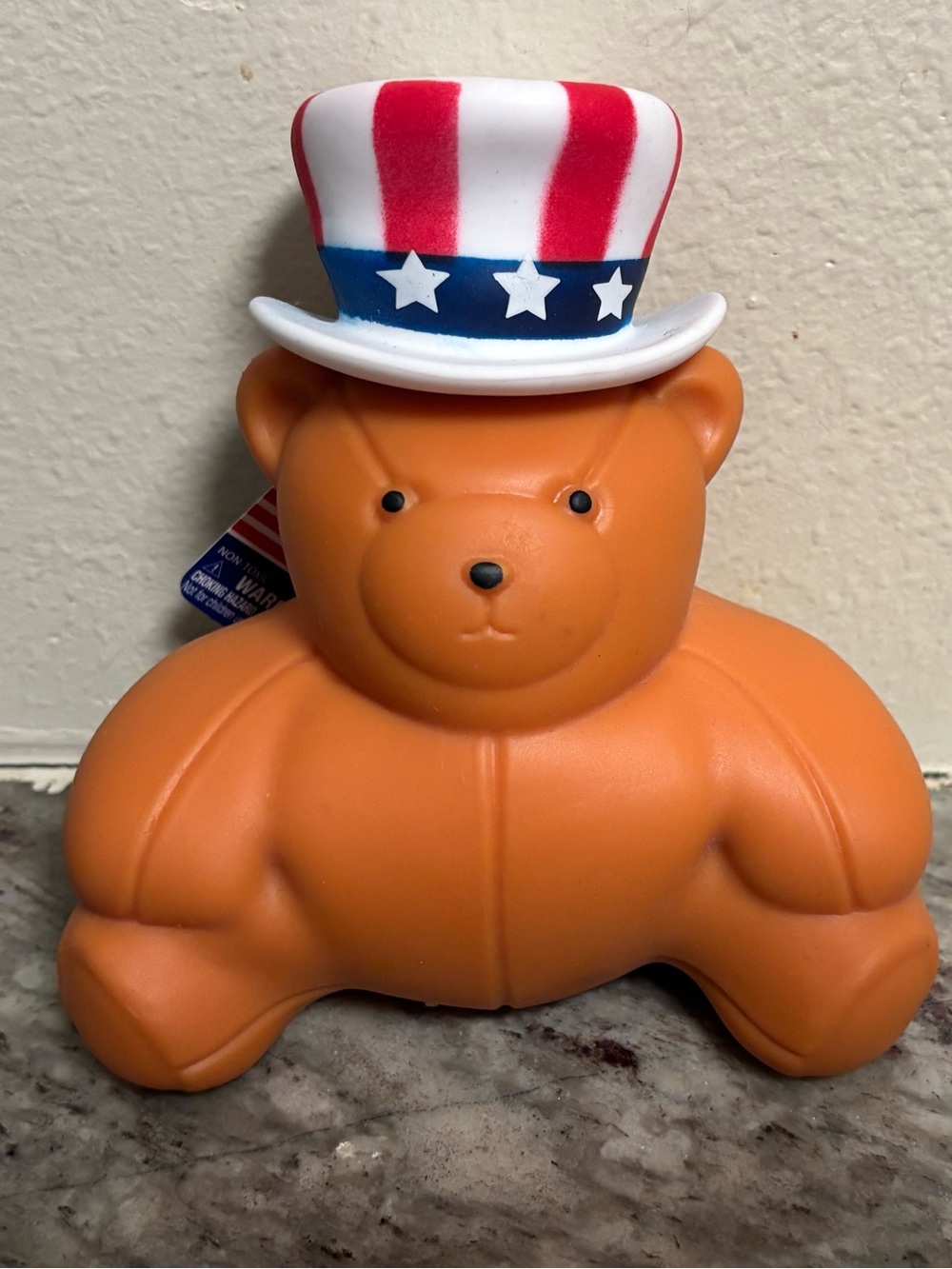 Sunny Days Squeezy Patriotic Bear Squishy